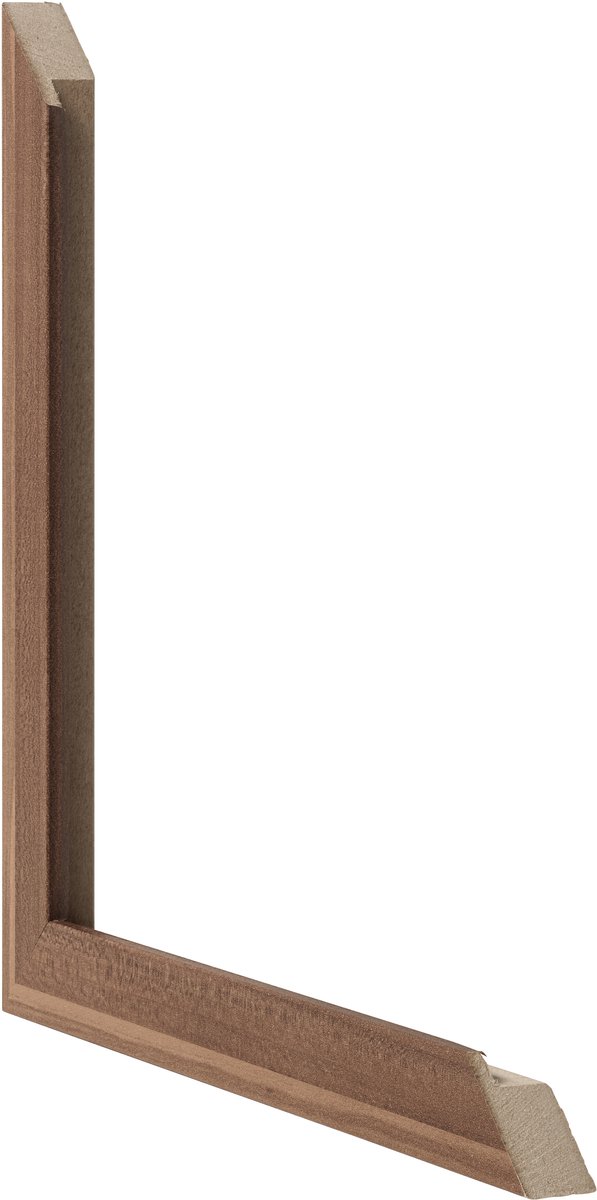 Fotolijst A2 42x59,4 cm - MDF - Walnoot Donker - Benno
