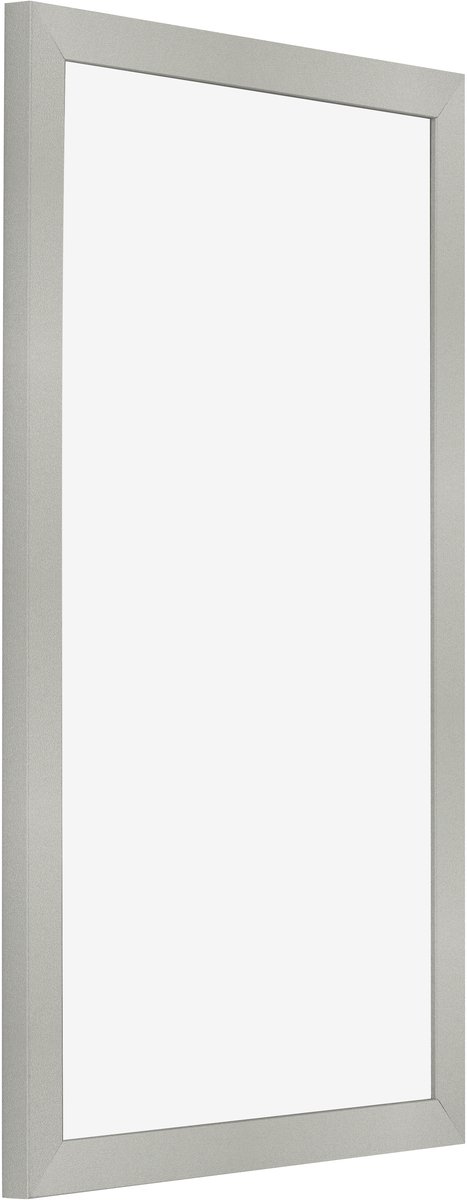 Fotolijst 30x50 cm - MDF - Zilver Mat - Benno