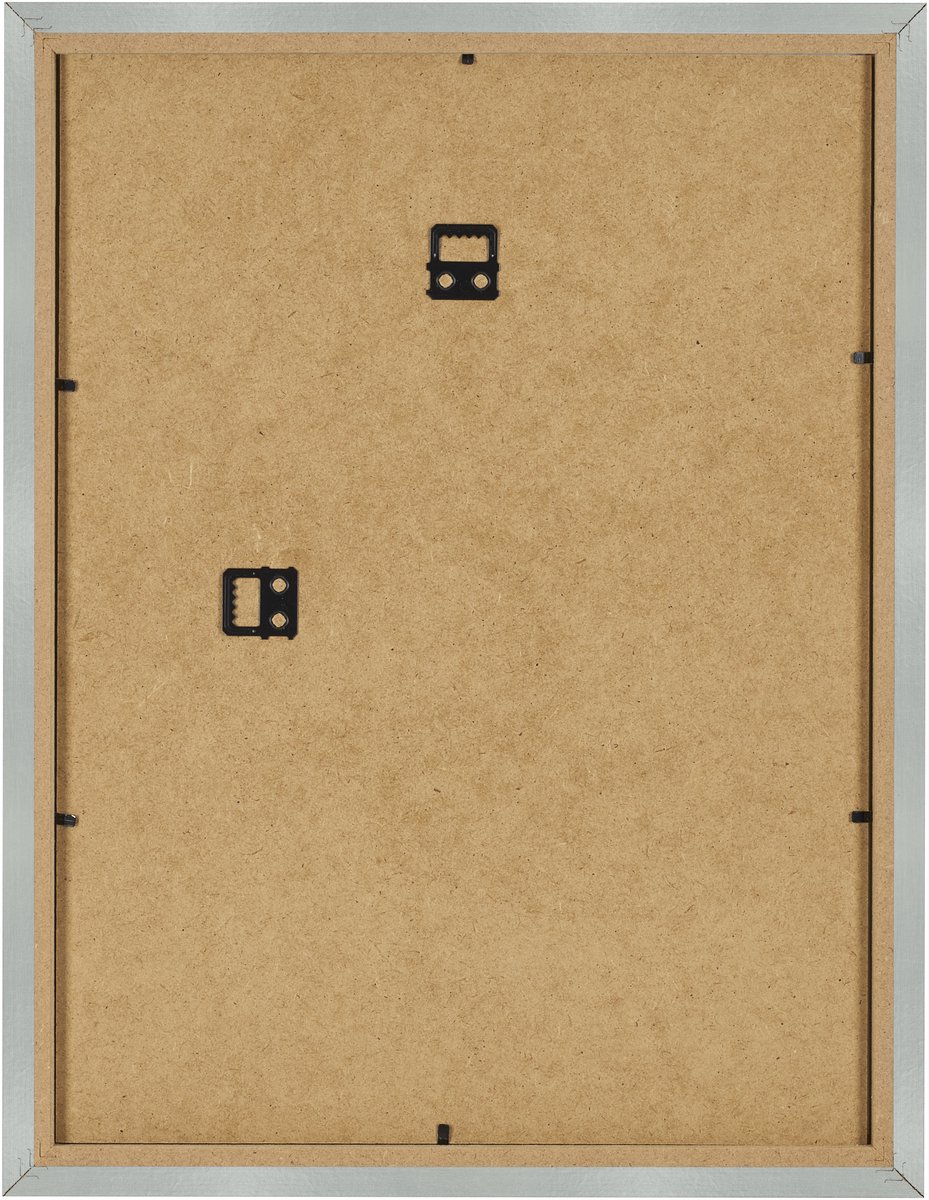 Fotolijst 46x61 cm - MDF - Aluminium Geslepen - Benno
