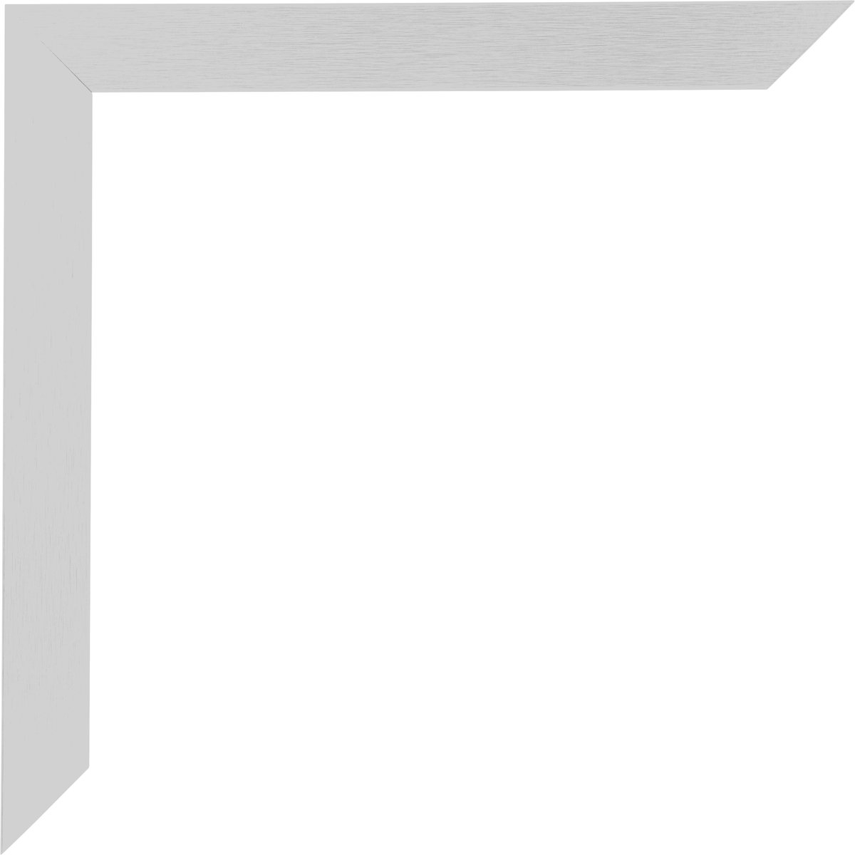Fotolijst 48x64 cm - MDF - Edelstaal - Benno