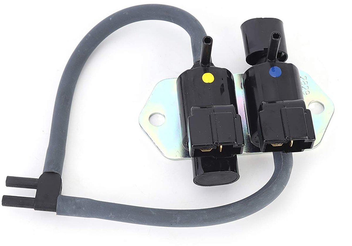 Dailygoods- Vacuüm Solenoïde Hoge Nauwkeurigheid - Magneetventiel - Vervangbaar OE-nummer MB937731 - Geschikt voor L200 1996-2007 - Duurzaam ABS + Aluminium - Eenvoudig te Installeren