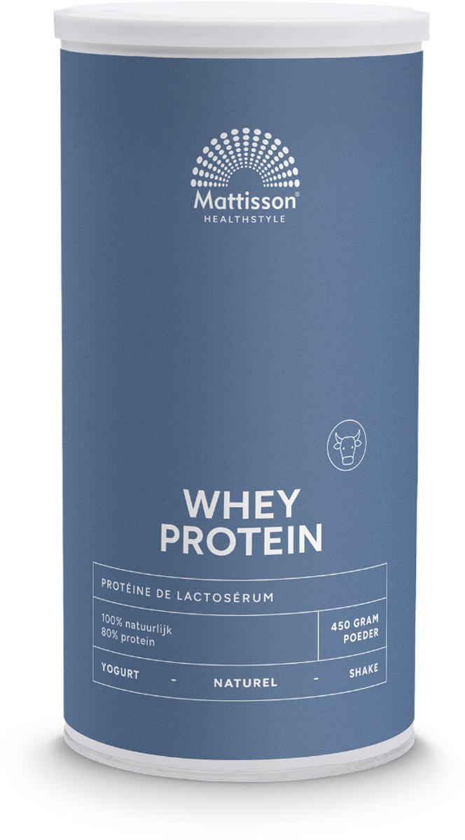 Mattisson HealthStyle Sport Wei Proteïne Naturel 450GR