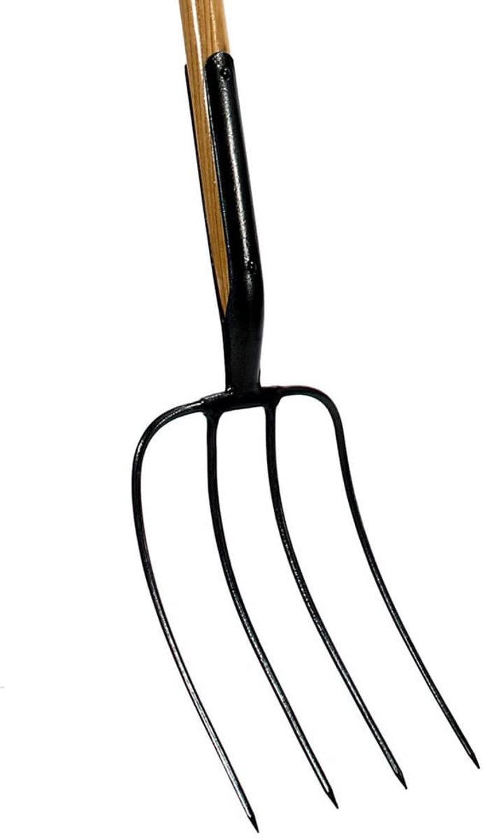 Tools - Mestvork - 4 tanden - Vaste veer - Steel 100 cm