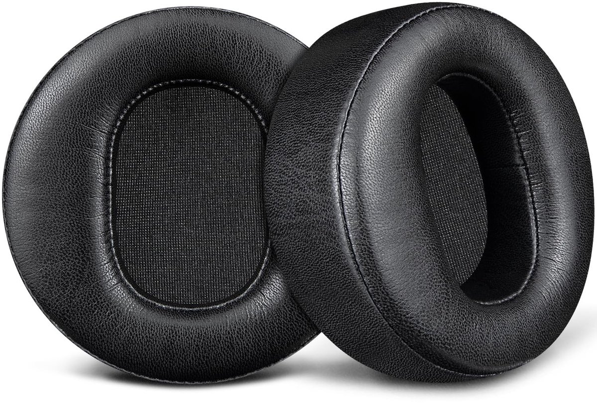 Dailygoods - SOULWIT Vervangende Oorkussens voor Audeze LCD-2, LCD-2C, LCD-3, LCD-4, LCD-4Z, LCD-MX4, LCD-X, LCD-XC Hoofdtelefoons, Earpads Cushions met Zacht Proteïneleer en Hoogwaardig Traagschuim