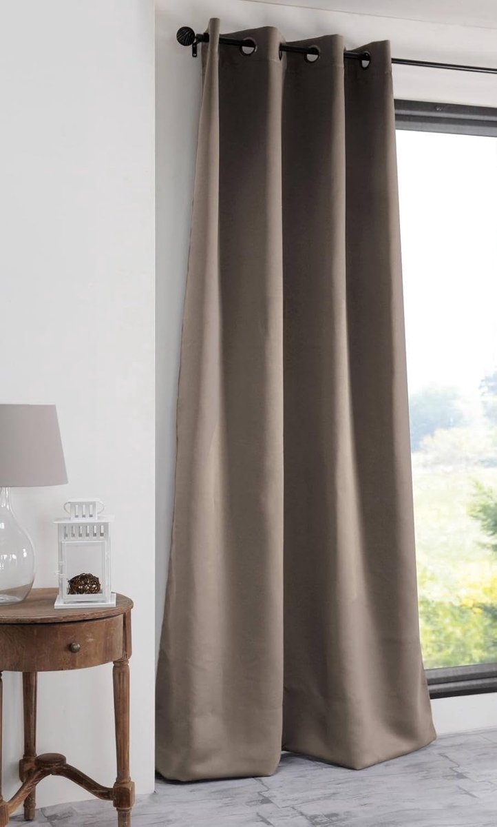 CASA r91840003 Notte gordijn polyester linnen 140 x 280