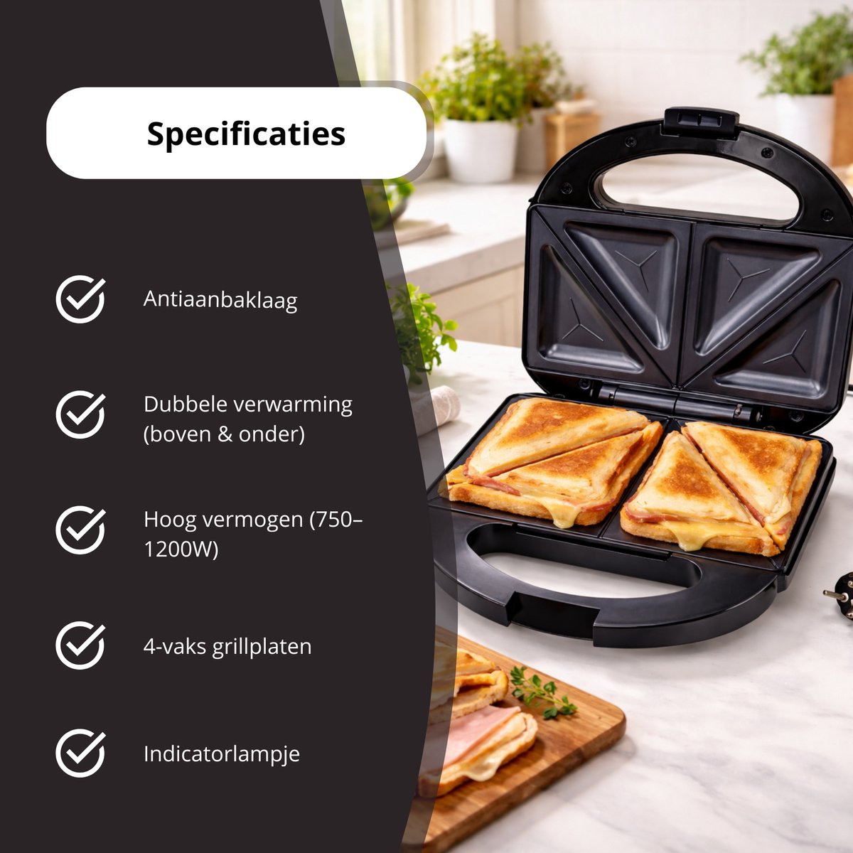 Monii Tosti Apparaat - Inclusief Diverse Opzetstukken thumbnail 4