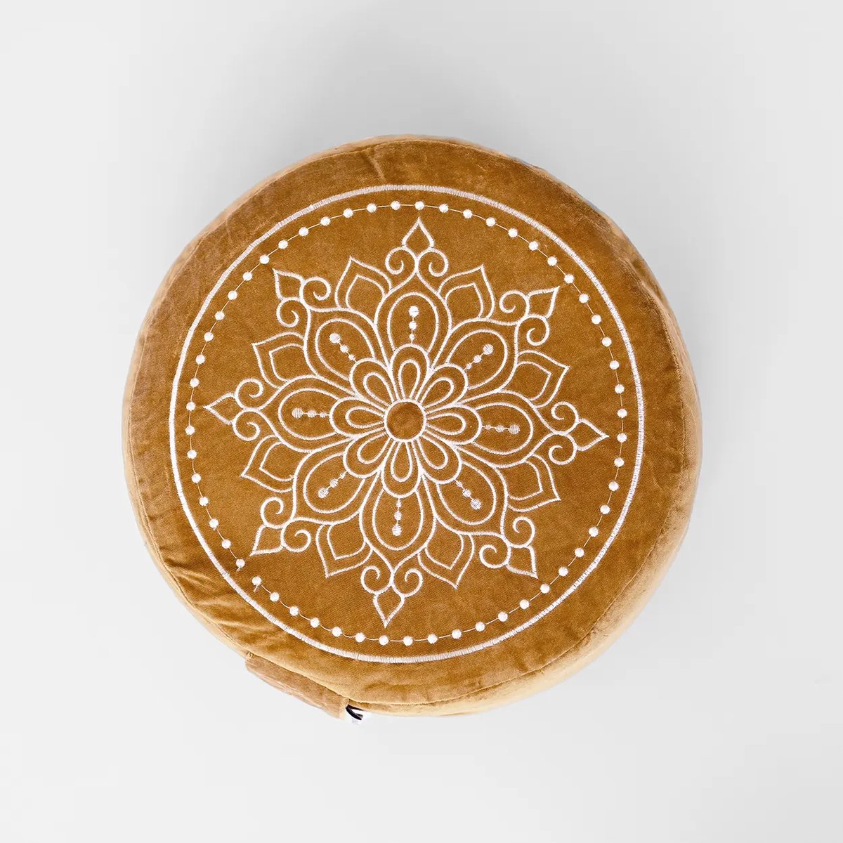 Love Generation - Meditatiekussen - Mandala - Velvet - Gold