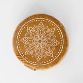 Love Generation - Meditatiekussen - Mandala - Velvet - Gold