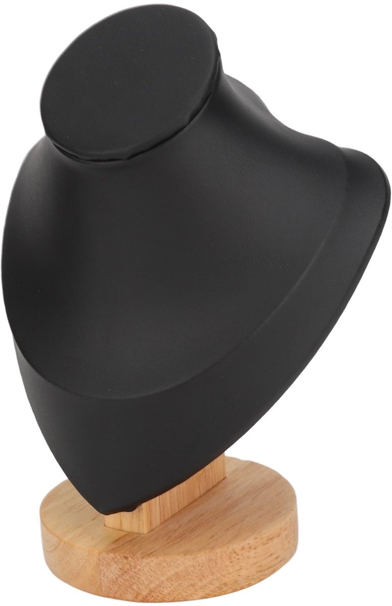 Dailygoods- Halsketting Standaard 6,9 Inch - Sieradenhouder - Tentoonstellingsstandaard - Torenrek - Mannequin - Flanellen Basis - Sieradenstandaard
