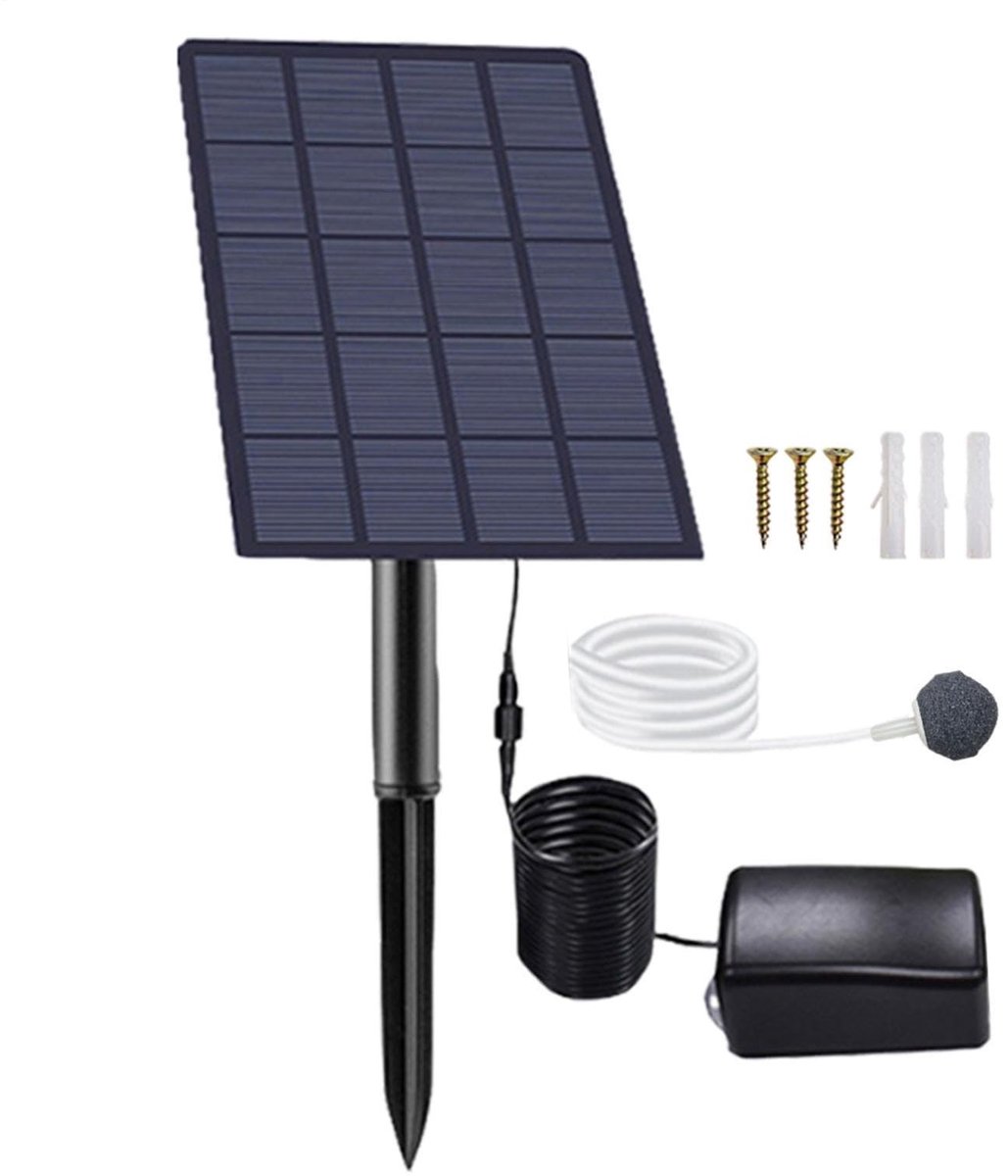Zonne-energie Beluchter - IP64 Waterdicht en Laag Geluidsniveau
