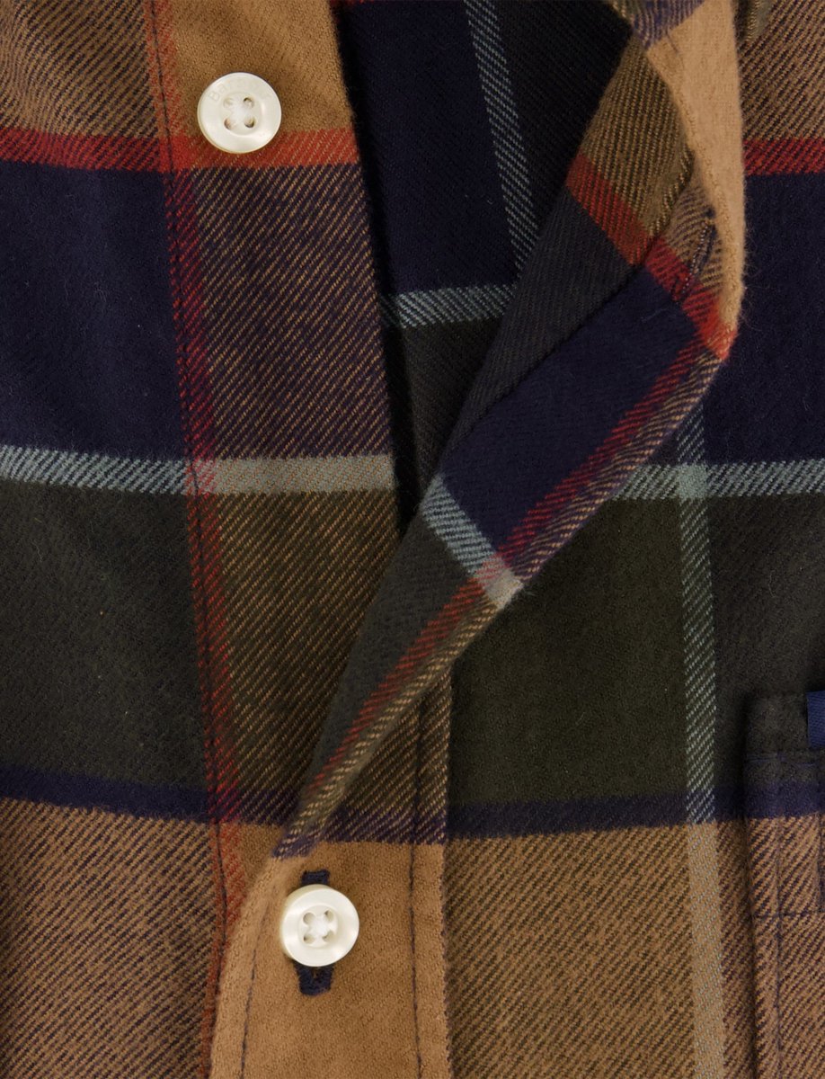 Barbour casual overhemd groen