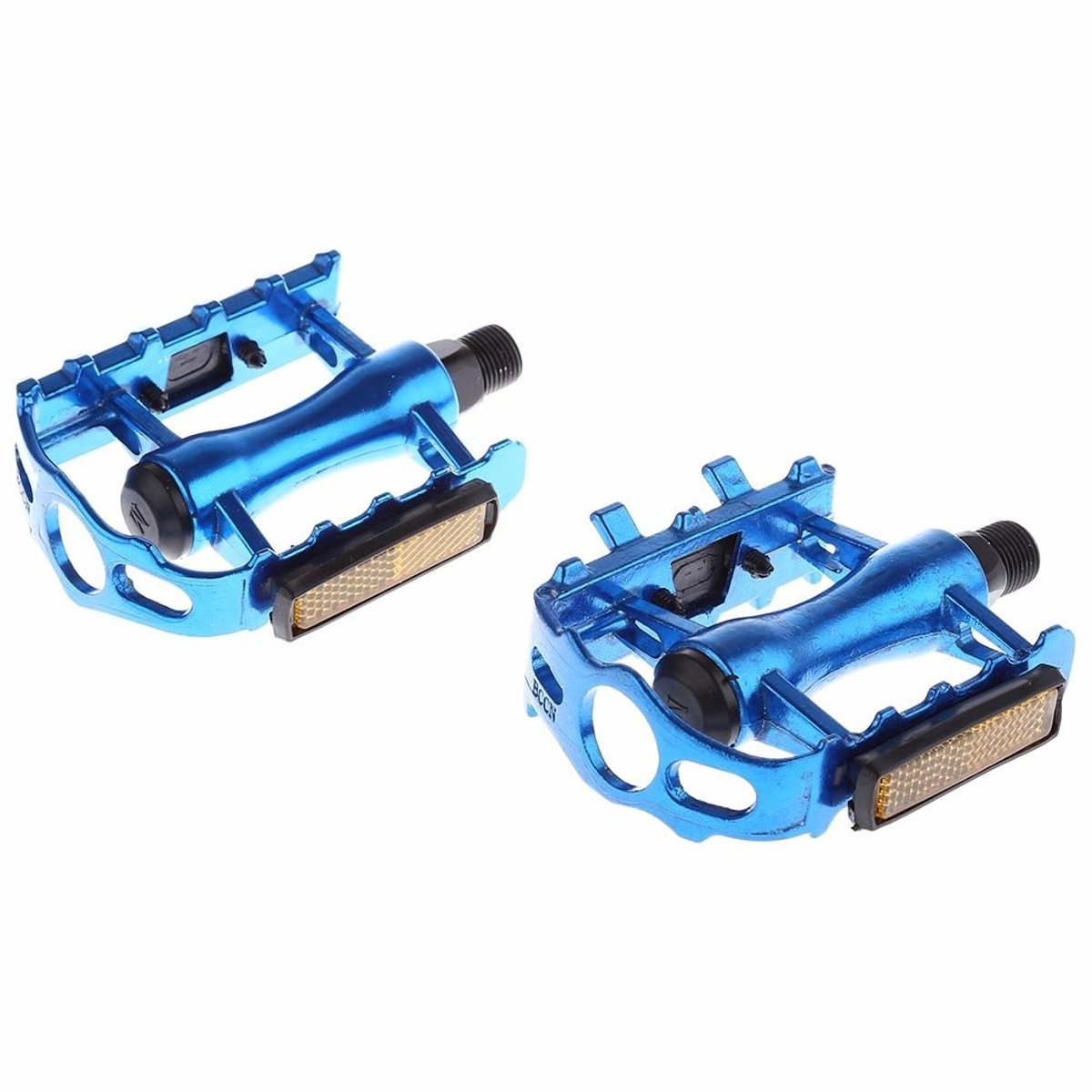Aluminium Fietspedalen - Plat voor MTB en BMX - Blauw