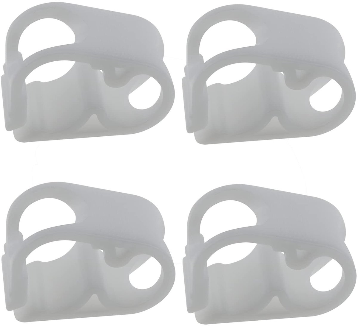 4 stuks Verstelbare Slangklemmen - Voor 6-12mm Slangen
