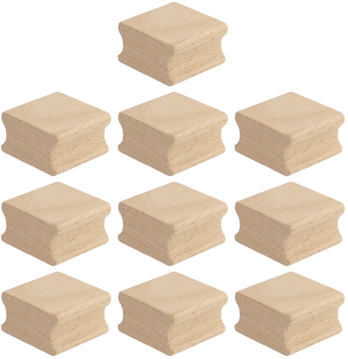 Handvat 40 mm x 40 mm - 10 stuks