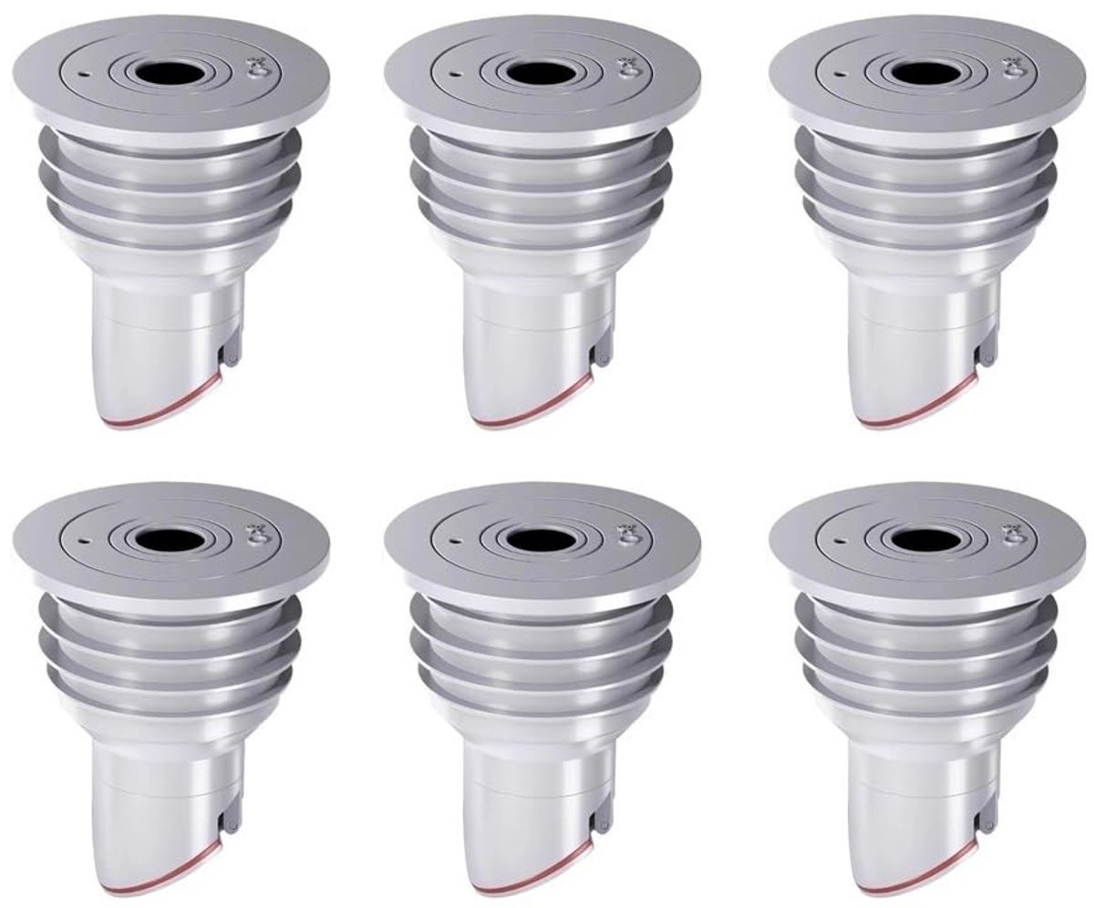 Afdichtingsringen voor afvoerpijp - 6 stuks, 60-65 mm