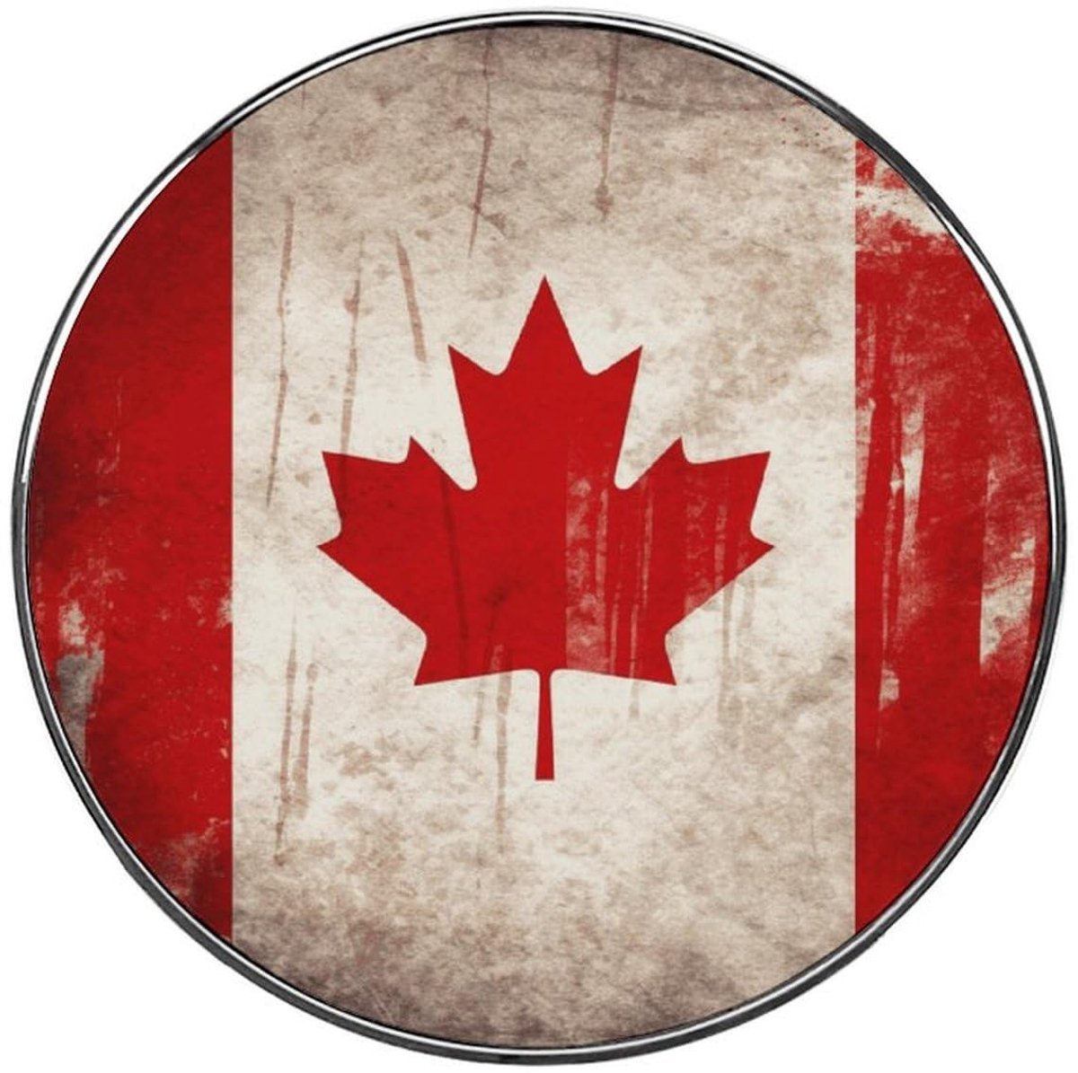 Koelkast Magneten - Retro Canada Vlag - Sterke Magnetische Stickers