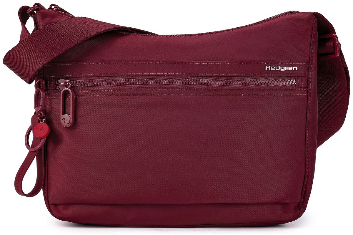 Hedgren schoudertas Inner City Harper's S Shoulder Bag RFID S Maroon Banner wijnrood