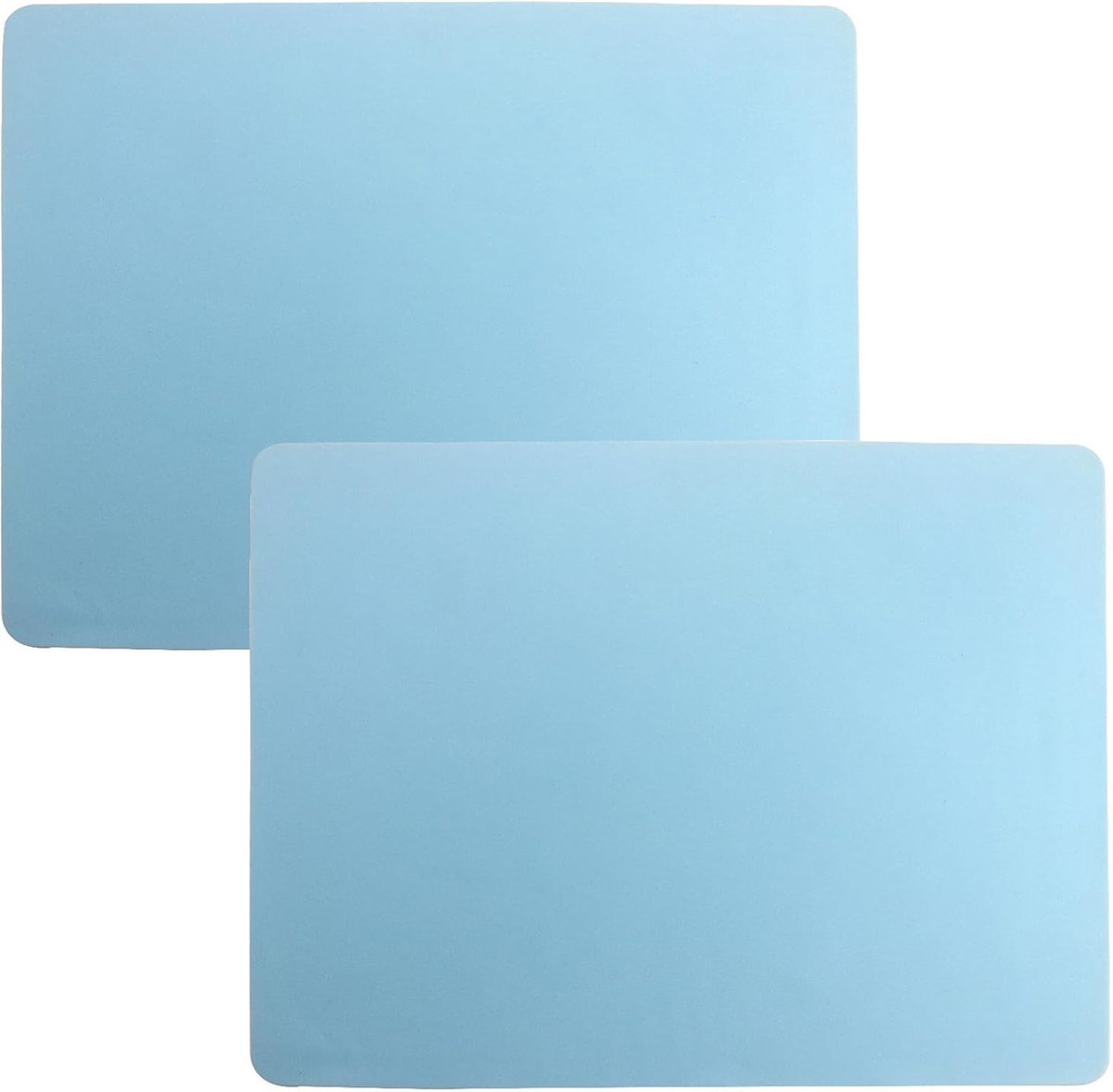 Set van 2 Siliconen Tafelkleden, Multifunctionele Bakmat, Hittebestendig en Antislip, Ideaal voor Eten en Koken