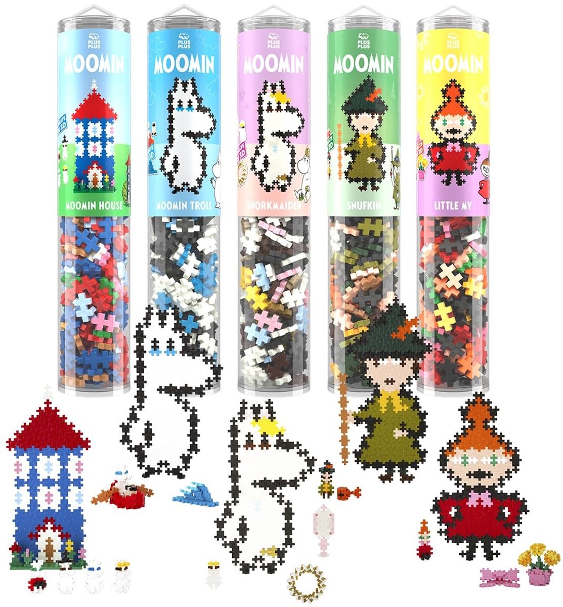 Plus-Plus Puzzelset - Moomin Valley - 1350 Stukken