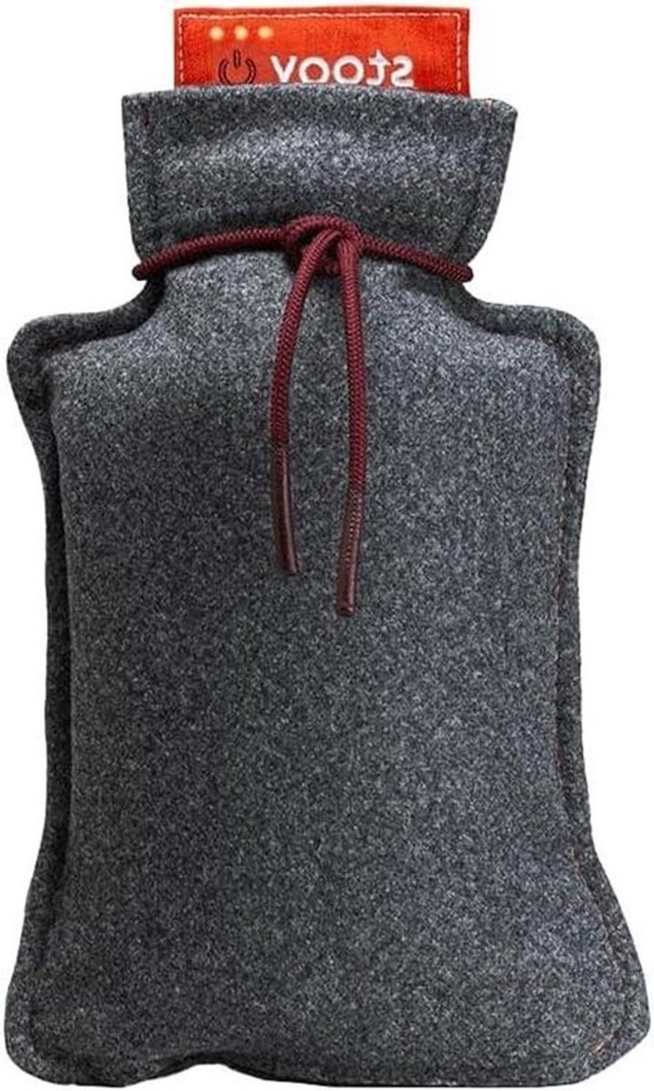 Draadloze Warmtekruik - Elektrische Kruik - Ontspannen Thuis - Infrarood Warmtetechniek - 20x25 cm - Grijs