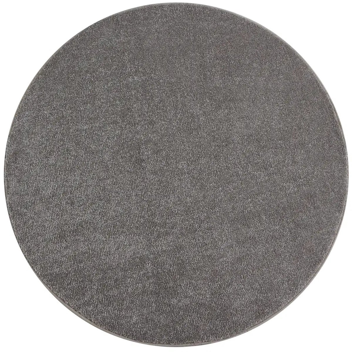 Dutch XXL Rond Vloerkleed | Tapijt | Ata | Uni | Beige | 160x160 cm