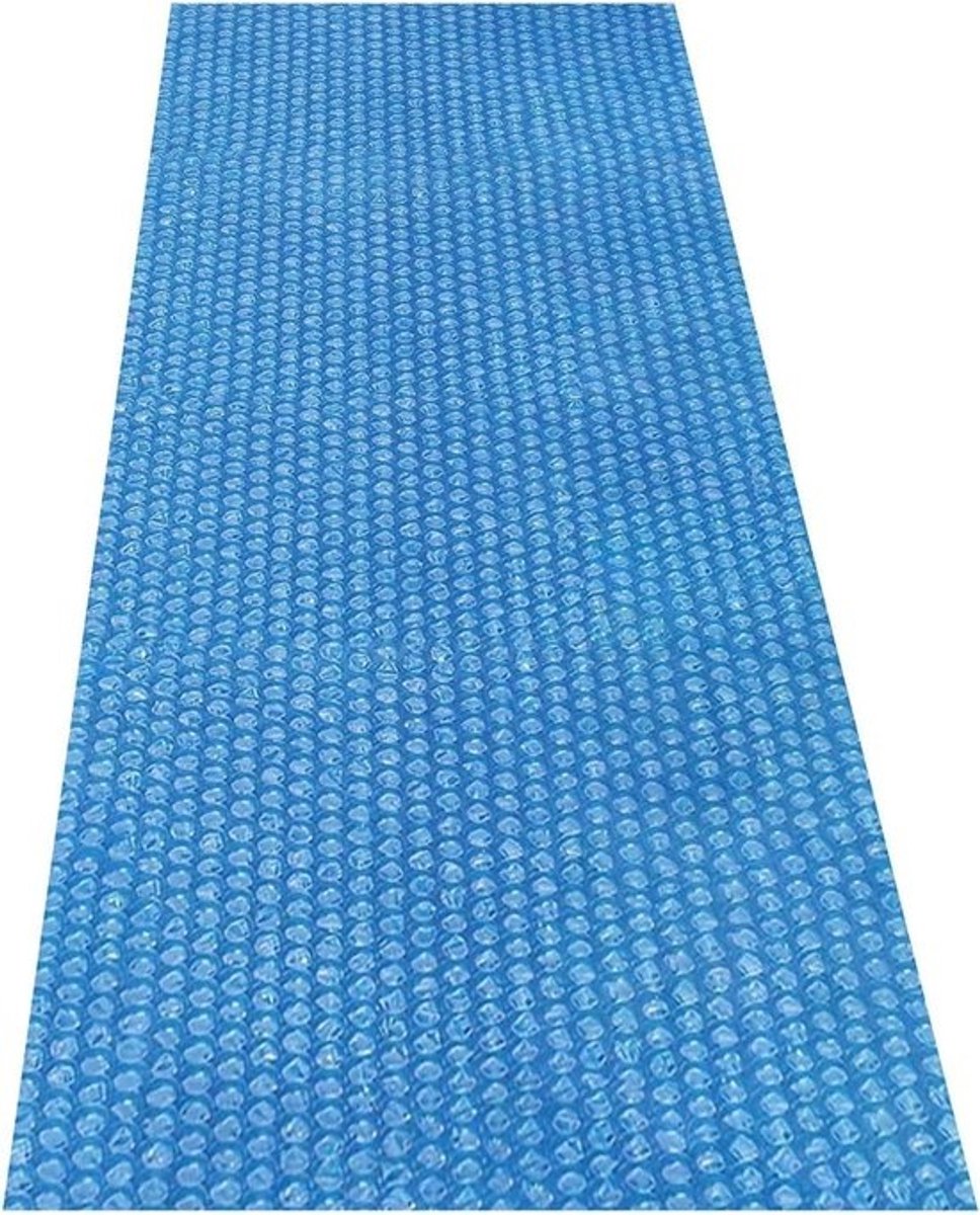 Zonnezeil Zwembad - Noppenfolie Afdekking - Zwembad Verwarmen - Opvouwbaar Ontwerp - 220 x 150 cm - Blauw