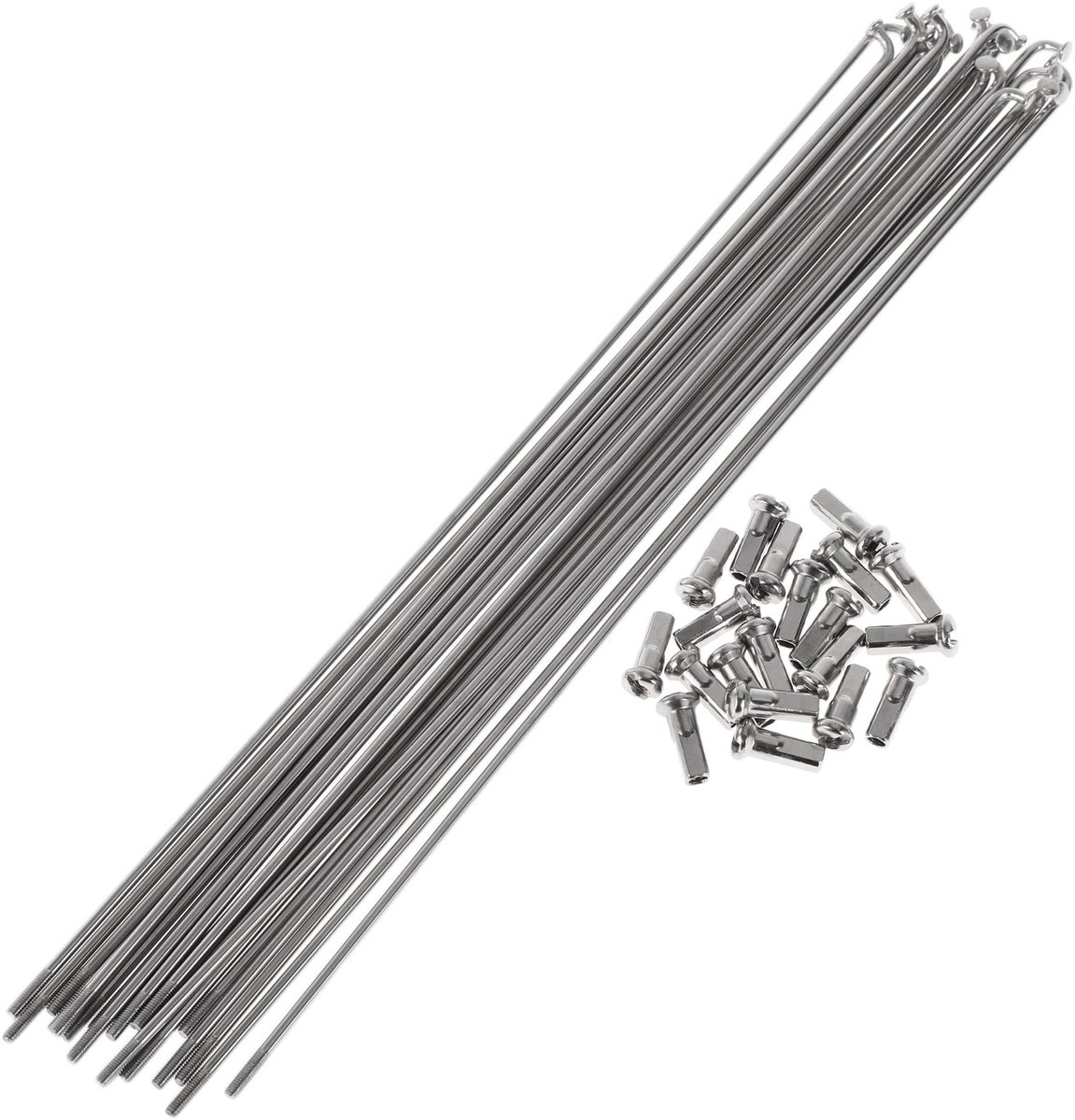 Fiets Spaken Set - 20 stuks van 245 mm - 304 - zilver