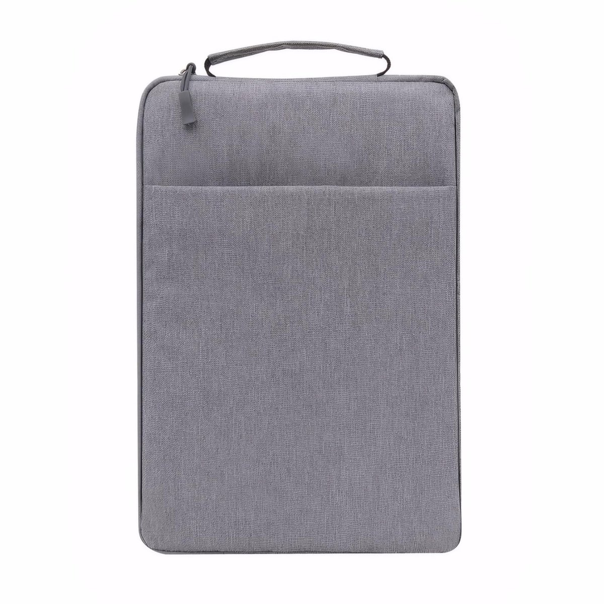 Laptop sleeve met handvat - Lichtgewicht en waterdicht - Grijs