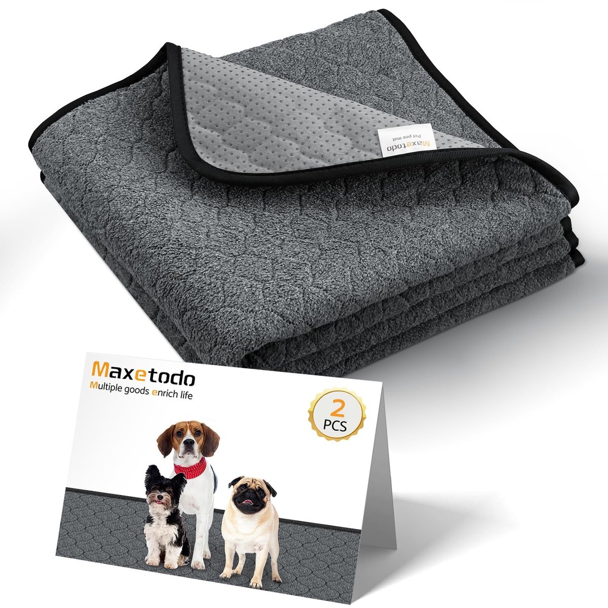 Wasbare Puppy Pads 70 x 100 cm - Herbruikbaar en Sneldrogend