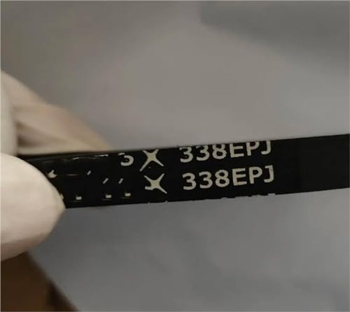 Aandrijfriem voor loopband - Rubberen geribbelde transportband