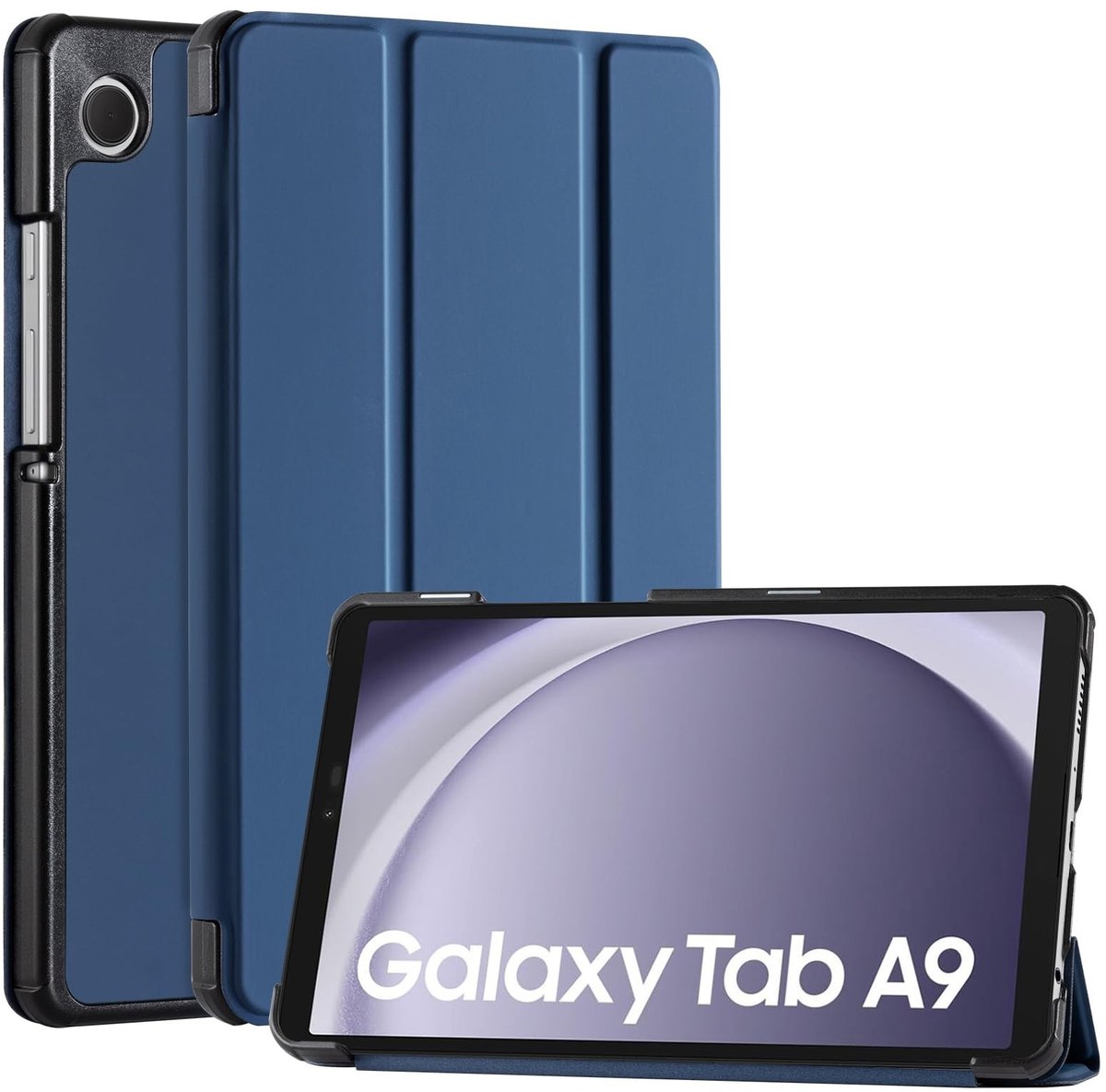 Hoes voor Samsung Galaxy Tab A9 2023 - PU Leer met Drievoudige Vouwfunctie