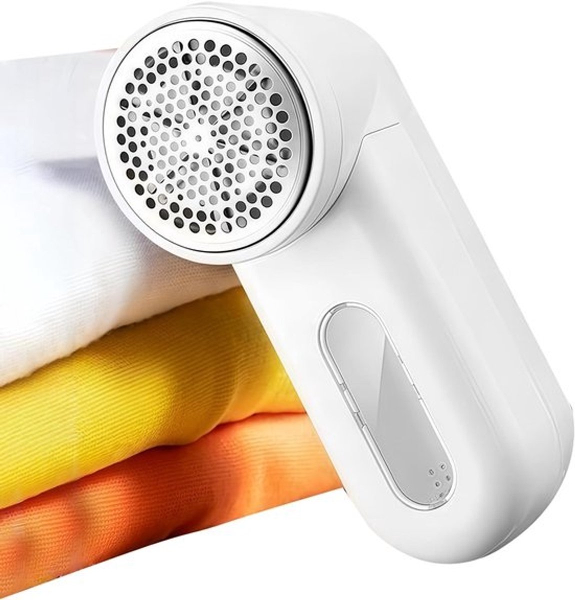 Elektrische Pluisverwijderaar - Stoffen Scheerapparaat Ontpluizer - Kleding Verzorgen - Stille Werking - 13.5 cm - Wit