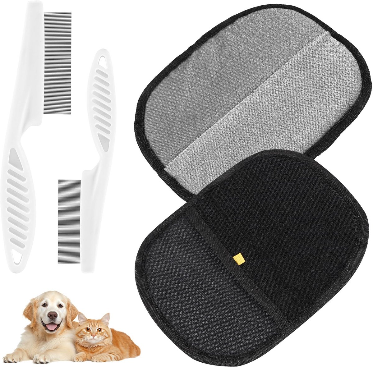 Herbruikbare Magnetische Handschoenen - Dierenhaar Verwijderaar