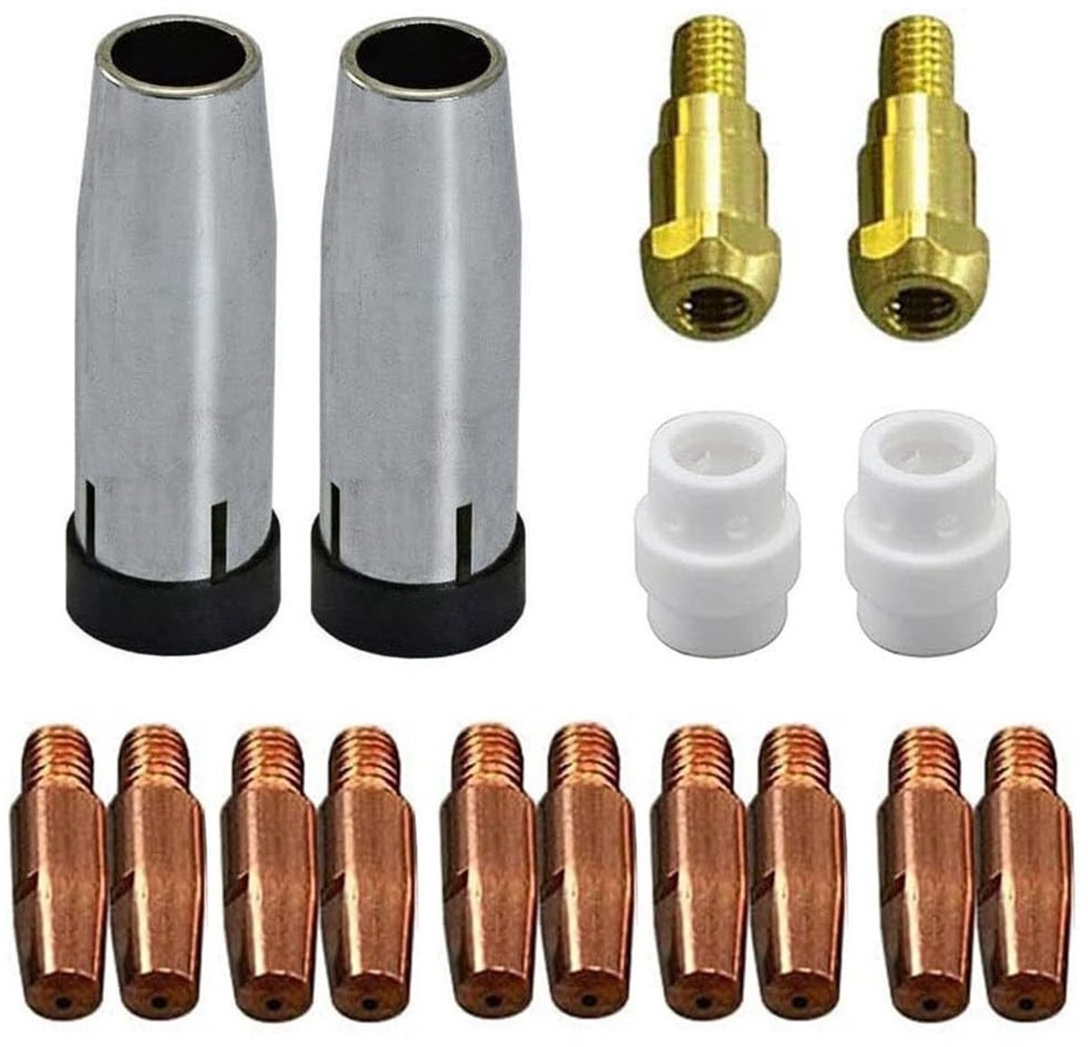 Contacttips Set - 16 Stuks 1,2 mm