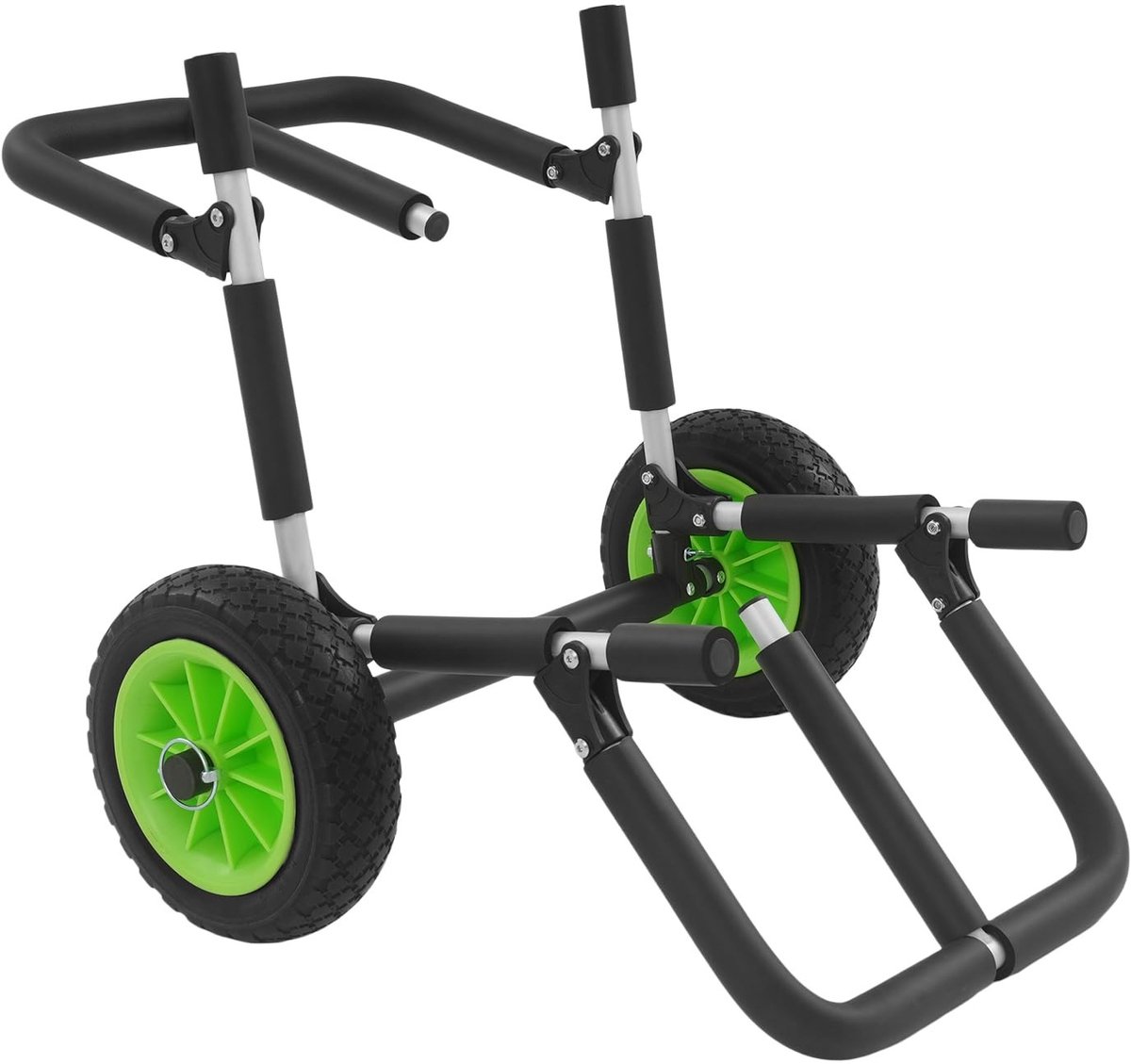 Aluminium Surfkar - Transporttrolley voor 2 Kajaks/SUPs - 80 kg Draagvermogen