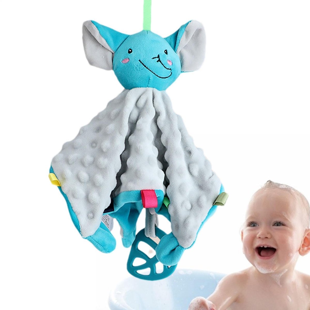 Knuffeldeken met Knuffeldier - Unisex Babydeken