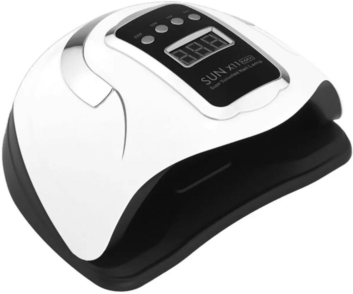 UV-LED Nagellamp met Automatische Sensor, 66 LED Lampjes, 4 Tijdstanden 10s/30s/60s/99s, Afneembare Basis voor Thuis en Salon Nagelstudio