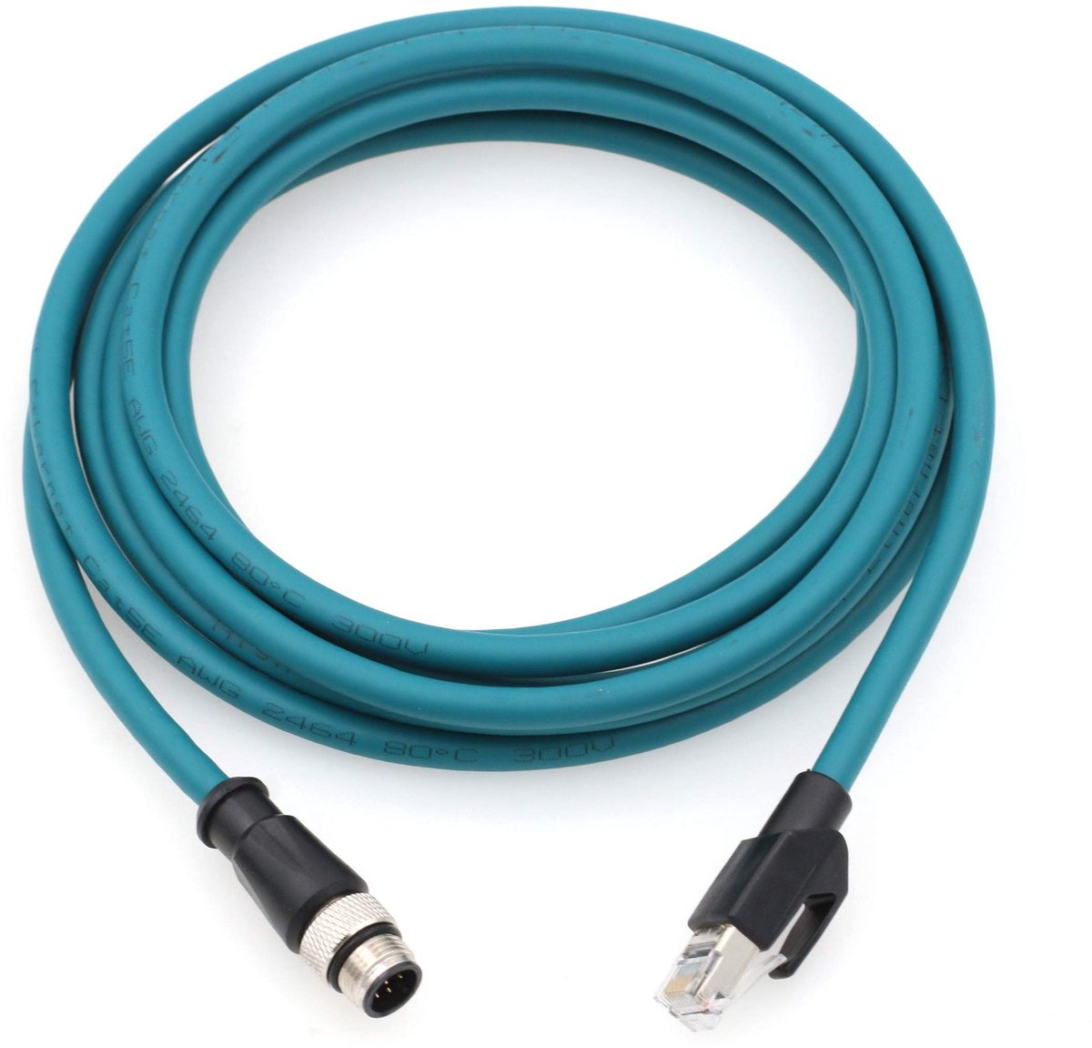 Ethernet M12 Kabel - A-Coded 8P voor Industrie 3 Meter