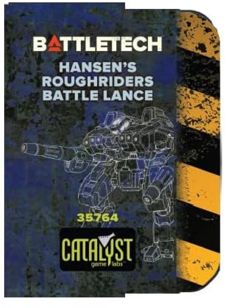 BattleTech - Hansens Roughriders Battle Lance Miniaturen - Voor 12 jaar en ouder