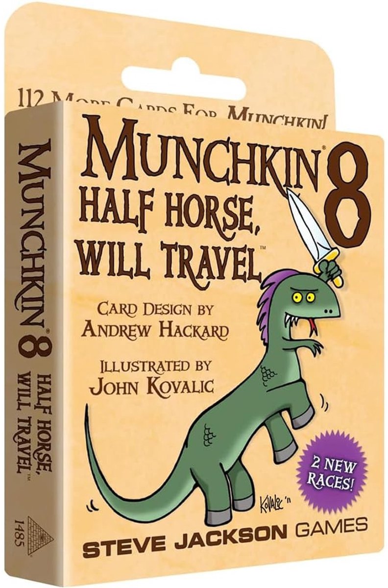 Munchkin 8 - Half Horse, Will Travel - 112 kaarten