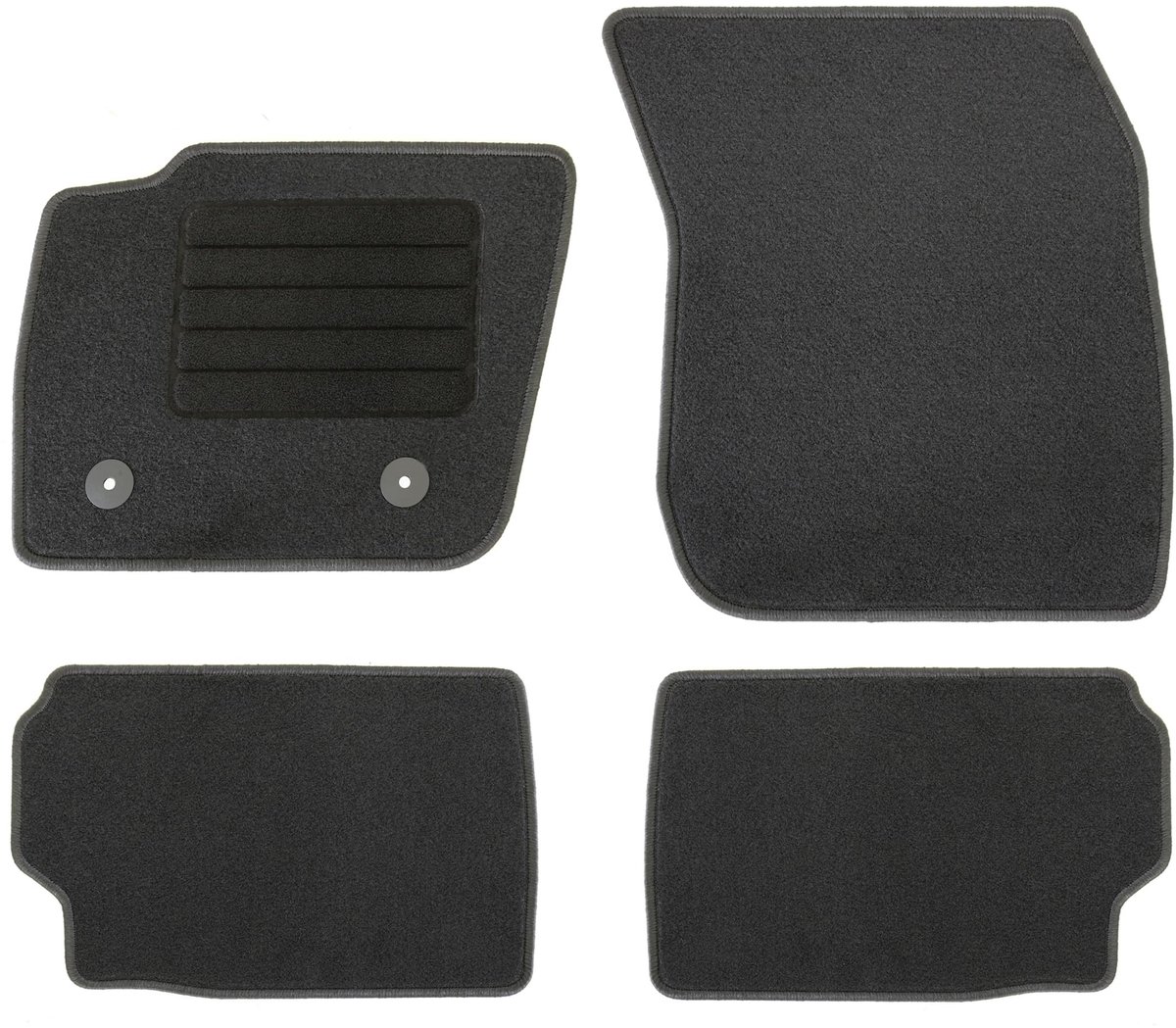 Vloermatten Set (4 Stuks) voor Ford Mondeo MK5 - Zwart
