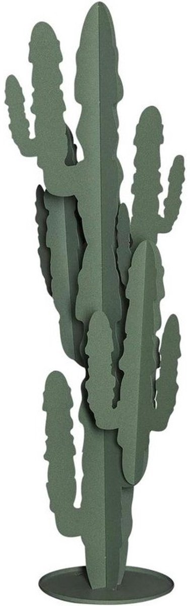 Cactus Plant - Kunstplant Metaal - Decoratief Gebruik - Grote Vorm - 6834 Pond - Groen