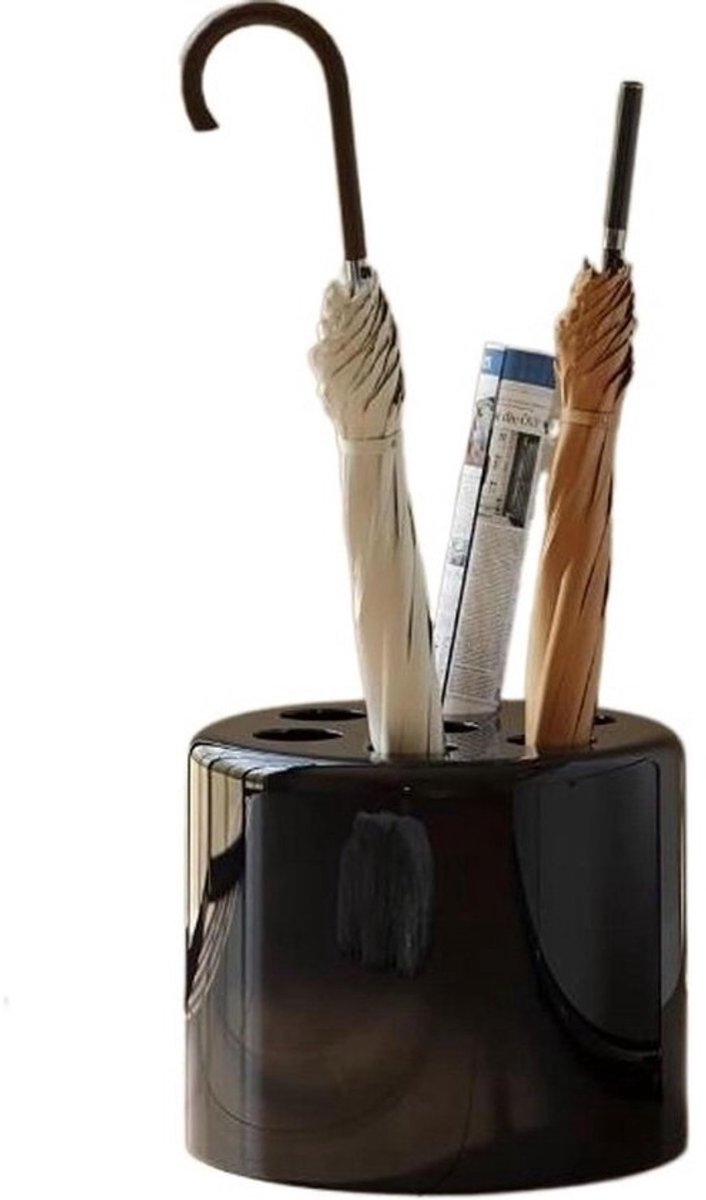 Parapluhouder - Opbergrek Paraplu - Entree Organiseren - Geïntegreerde Lekbak - 345 x 295 cm - Zwart