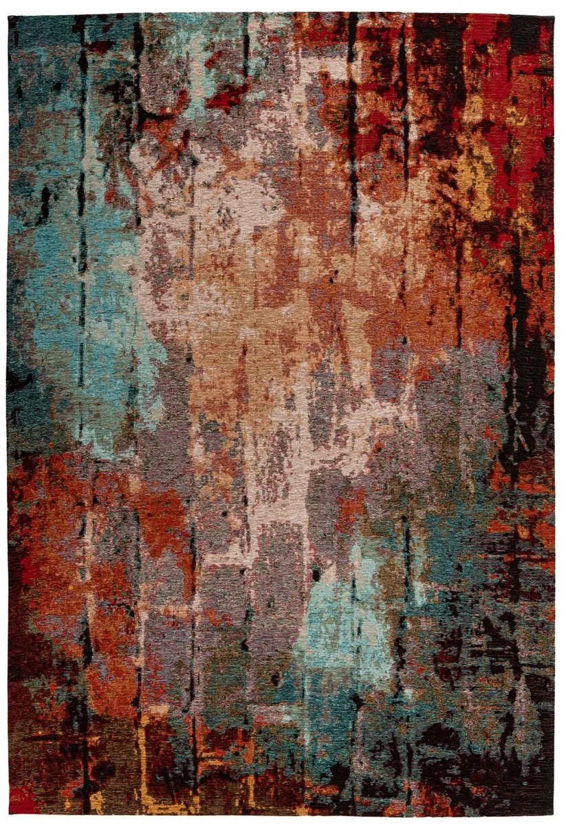Dutch XXL Laagpolig Vloerkleed | Tapijt | Primavera | Stenen | Crème/Multi | 80x150 cm Crème / Multi