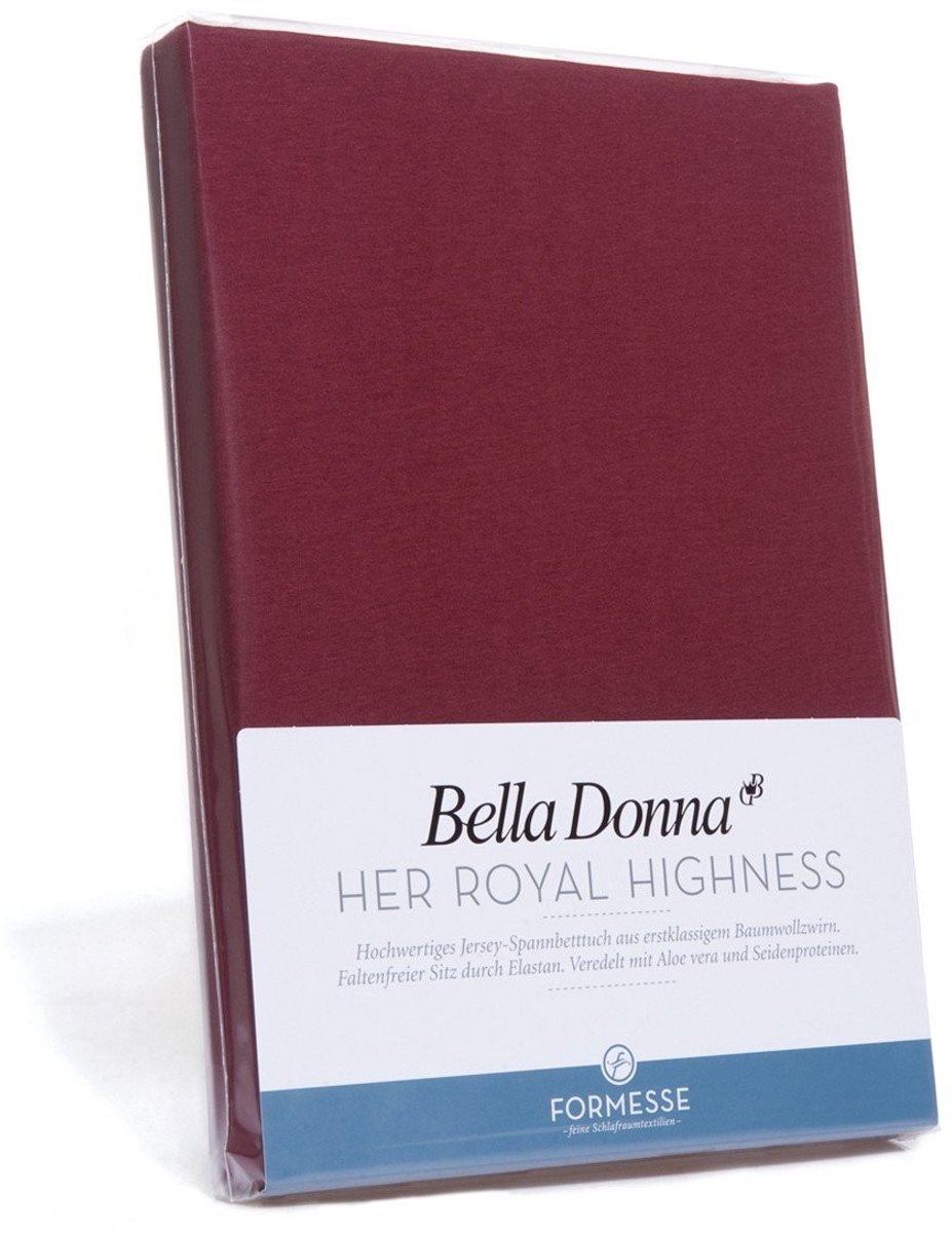 Fitted Sheet Bella Donna - Effen - 90x200 cm - Lila