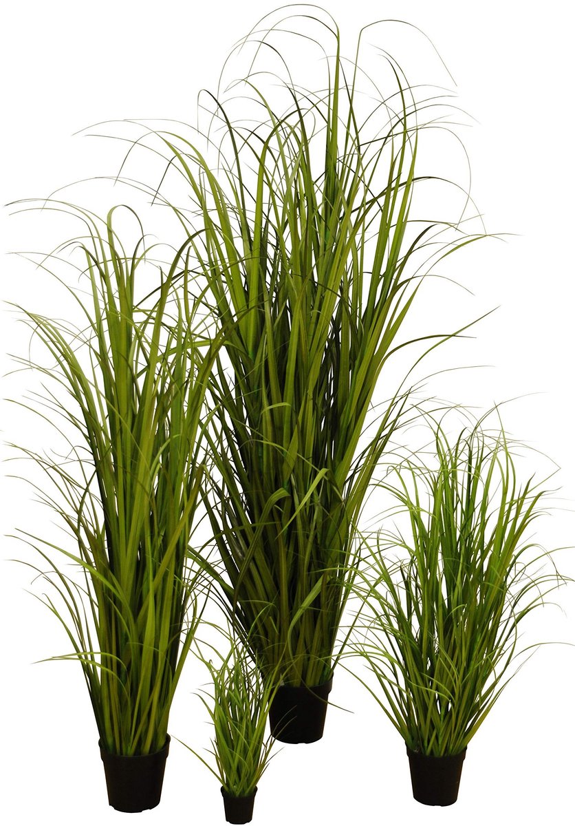 Kunstgras in Pot - Natuurlijk ogend - Groene kleur - Perfect voor decoratie