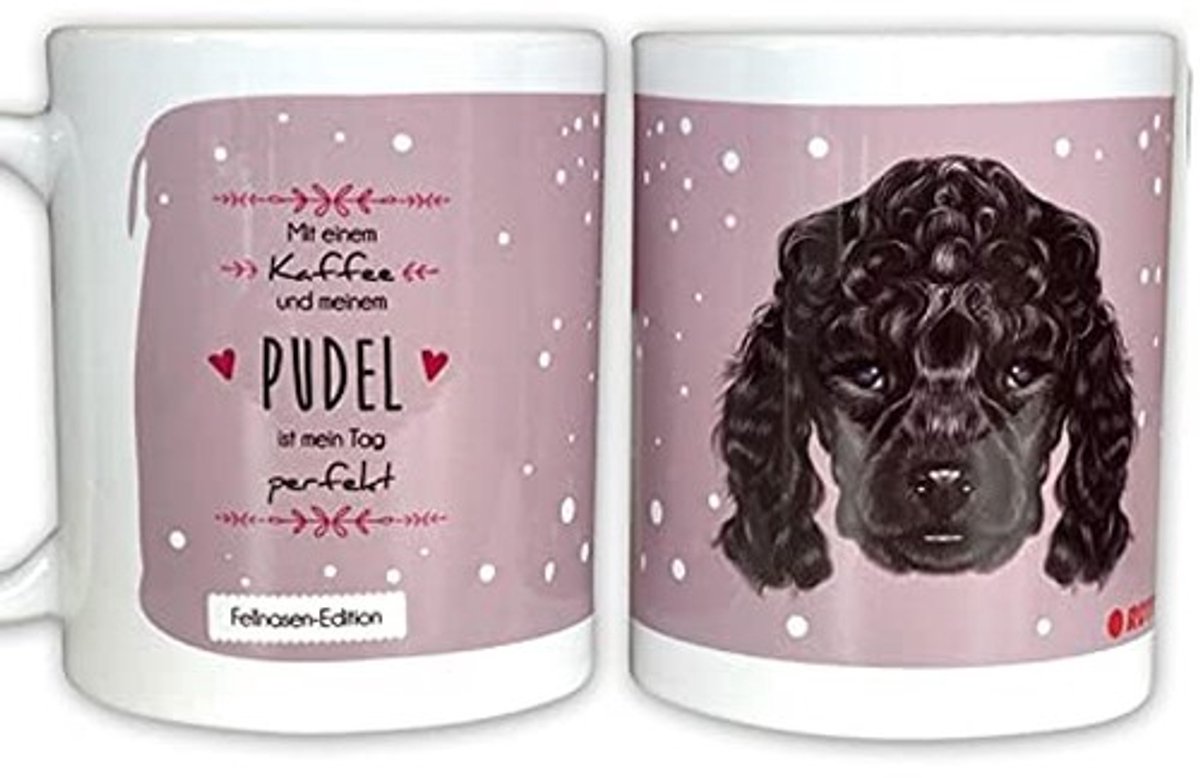 Mug met Katten en Honden Motieven - 340 ml
