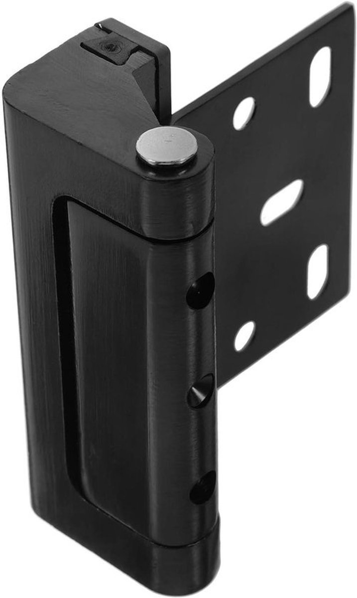Veiligheidsdeurslot - Kinderslot Deur - Huis Beveiligen - Aluminiumlegering Constructie - 7.6x6.2x3.5cm - Zwart