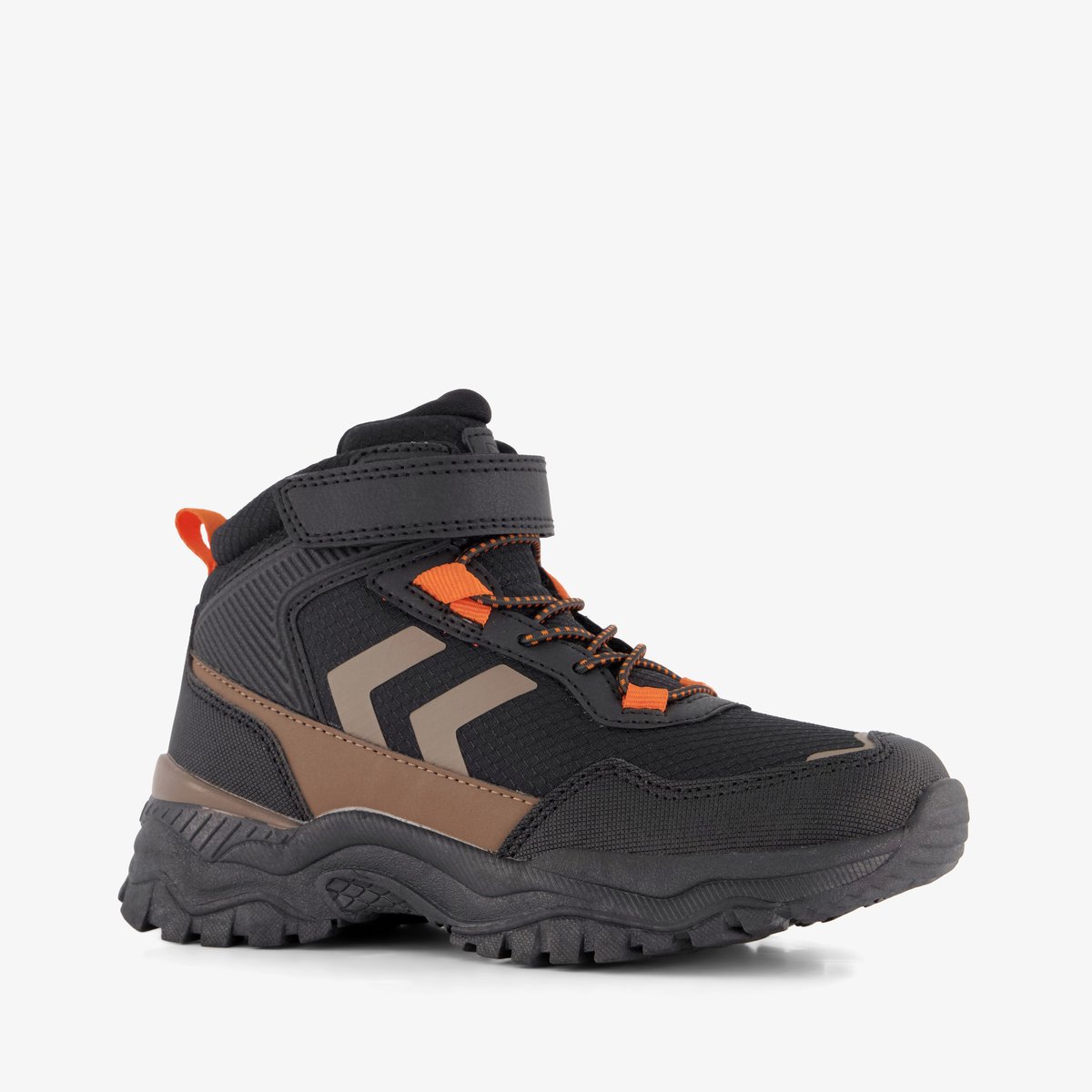 Blue Box hoge jongens outdoor sneakers zwart bruin - Maat 32