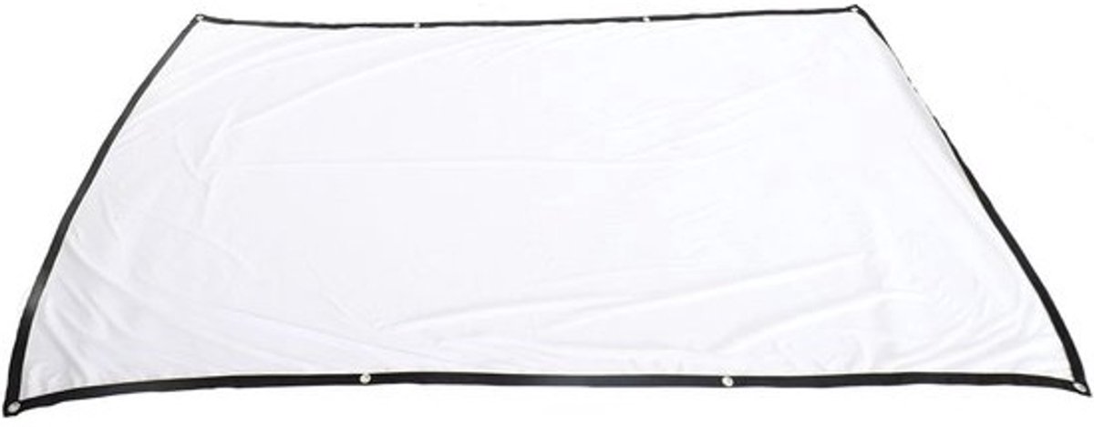 Projectorscherm Opvouwbaar - HD Beeldscherm - Thuisbioscoop Creëren - Kreukvrij Polyester - 100 Inch - Wit